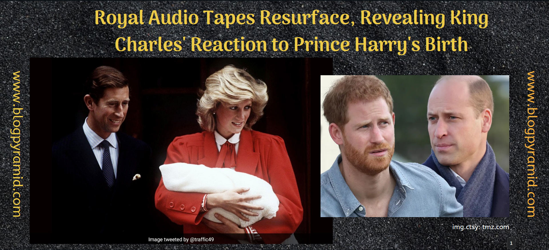 Royal Audio Tapes Resurface, Revealing King Charles’ Reaction to Prince Harry’s Birth